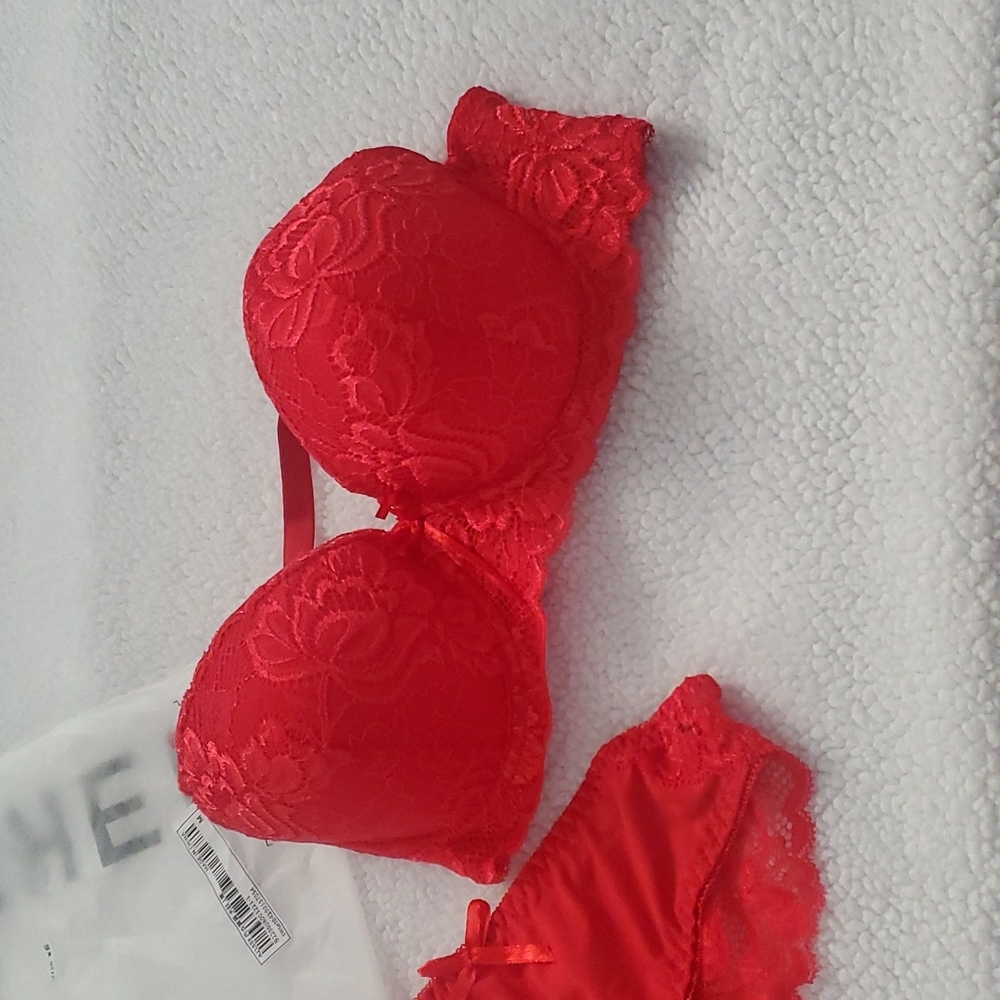 Matching bra and panties set